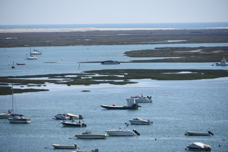 ホテルEVAから見たラグーン in Portugal Faro