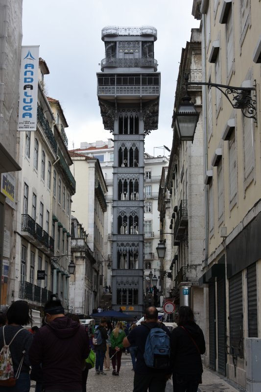 サンタ・ジェスタのエレベーター in Portugal Lisboa