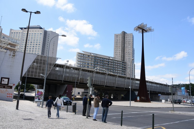 セッテ・リオス駅1　in Portugal Lisboa