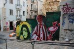 壁のアート　in portugal