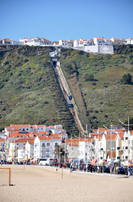 ȂP[uJ[@in Portugal Nazare