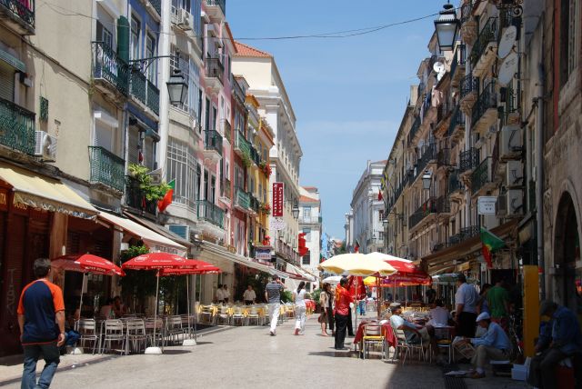 Portugal Lisboa8 レストラン街